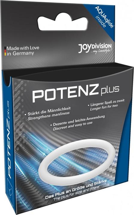 Image du produit Joydivision Anneau pénien POTENZplus transp. L