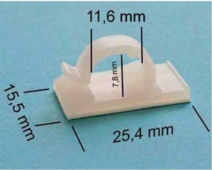 Image du produit Extron Modellbau Clip support de câble Ø 11 mm