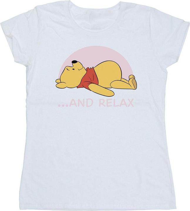 Actual product image Disney Womens/Ladies Winnie The Pooh Relax Cotton T-Shirt (XXL)