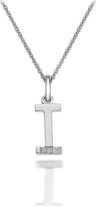 Hot Diamonds Diamant Buchstaben Halskette I (Silber 925, 40 - 45 cm)