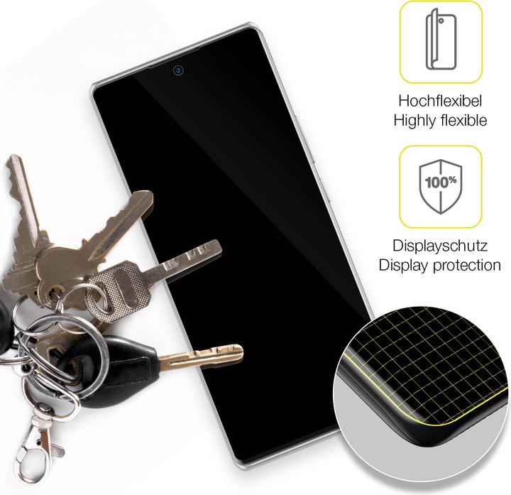 Produktbild Dipos Displayschutzfolie Full-Cover 3D (2 Stück, ZTE Nubia Z50S Pro)