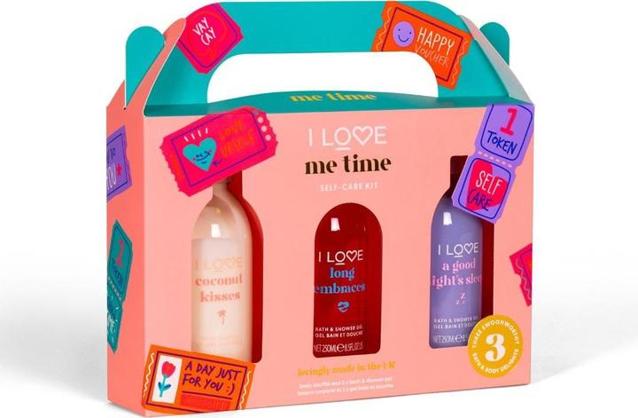 Actual product image I Love ME Time Pamper Pack 3 x 250 ml (Body care set)