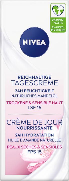 Immagine prodotto NIVEA Reichhaltige Tagescreme (50 ml, Crema da giorno, SPF 15)