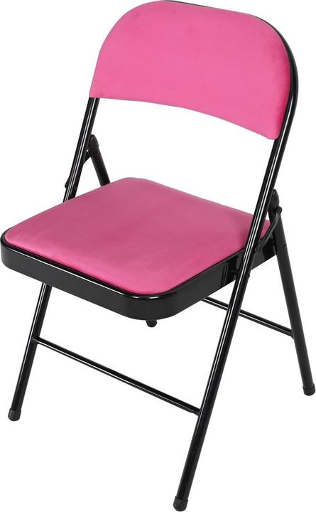 Produktbild HTI-Living Klappstuhl Wedigo Velvet Pink