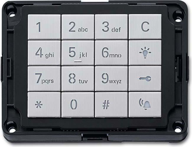 Busch-Jaeger Modulo tastiera 83171-660-101 (Combinazione numerica elettronica)