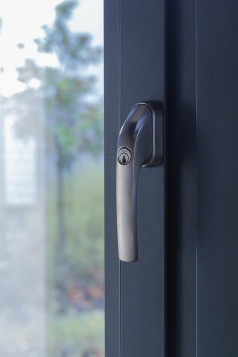 Produktbild Abus Abschliessbarer Fenstergriff, silber Schliessung AL0125