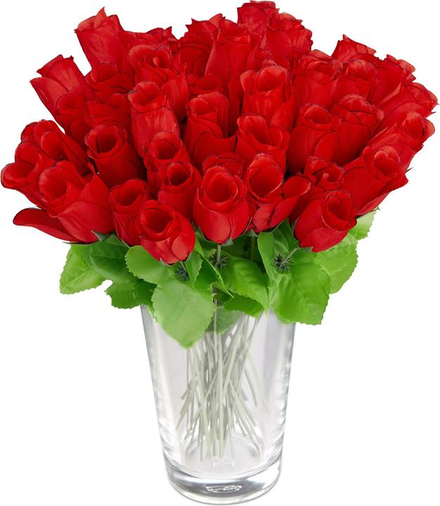Image du produit Relaxdays Roses artificielles (26 cm)