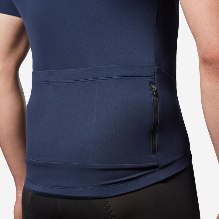 Actual product image Van rysel Radtrikot kurzarm Regular Sommer Rennrad Discover Herren blau (XL)