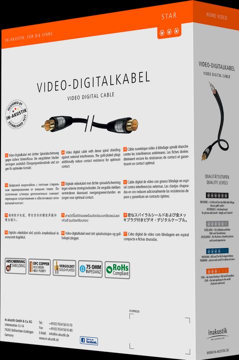Produktbild Inakustik STAR Digital Koaxkabel (Antennenkabel)