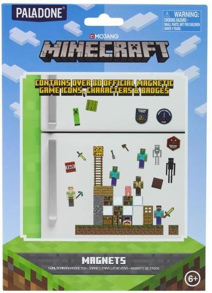 Image du produit Paladone Products Minecraft Build a Level Magnets (PP6734MCF)
