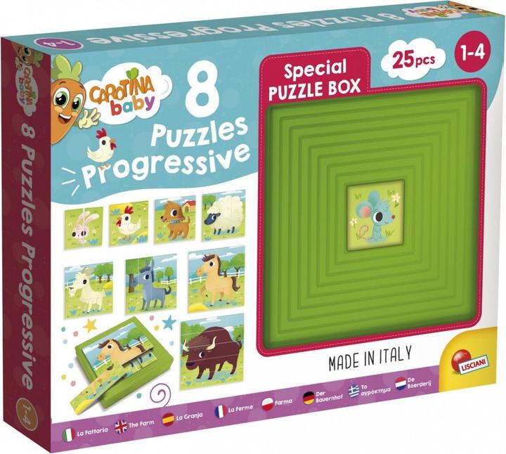 Immagine prodotto Lisciani Carotina Baby - puzzle progressivo Farma (25 pezzi)