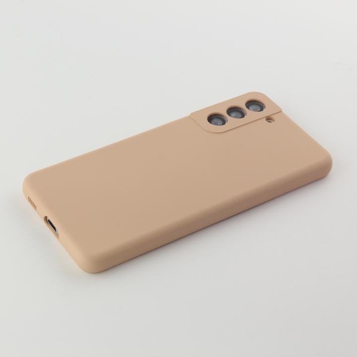 Actual product image PhoneLook Coque Soft Touch rose pâle (Samsung Galaxy S21 5G)