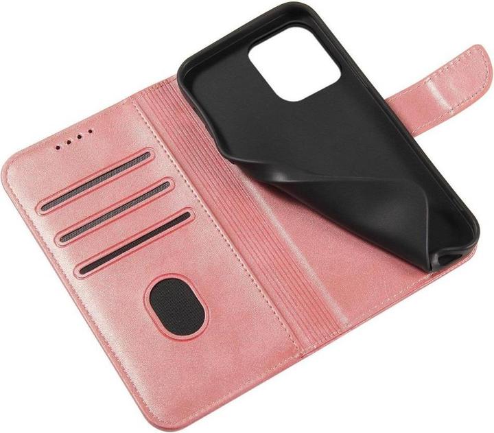 Image du produit Hurtel Etui magnétique pour Samsung Galaxy A34 5G Couverture avec flip Wallet Stand Rose (Samsung Galaxy A34 5G)