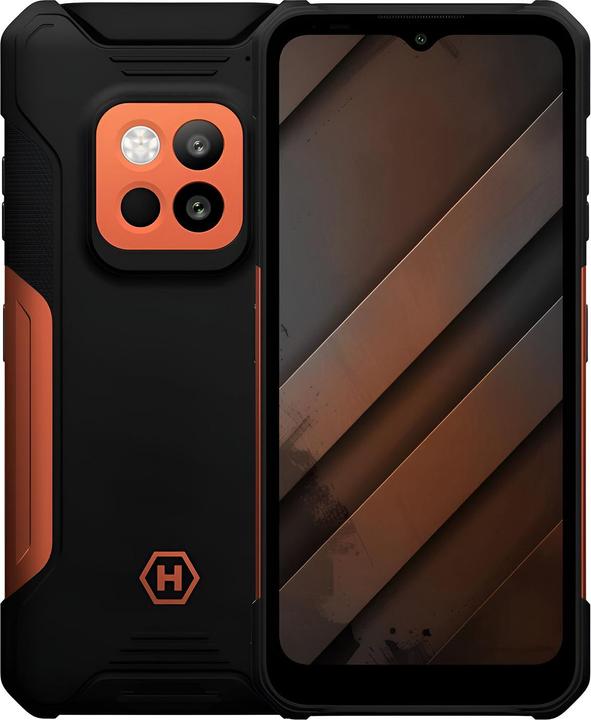 Myphone Construction 2 Thermal 5G (256 GB, Black / Orange, 6.58", 108 Mpx, 5G)