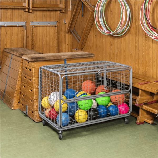 Produktbild Fispo Ballwagen Komfort, 660 l, fahrbar (150 kg)