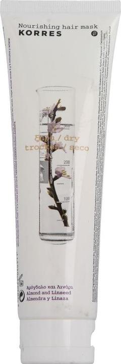 Actual product image Korres Almond & Linseed Hairmask (125 ml)
