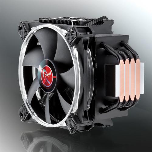 Produktbild Raijintek Leto CPU-Kühler, schwarz, RGB-LED (155 mm)