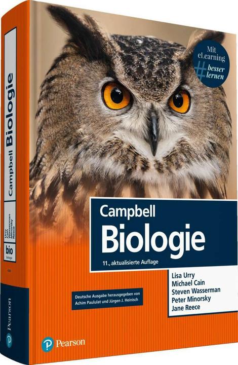 Actual product image Campbell Biologie (German, Jane B. Reece, 2019)