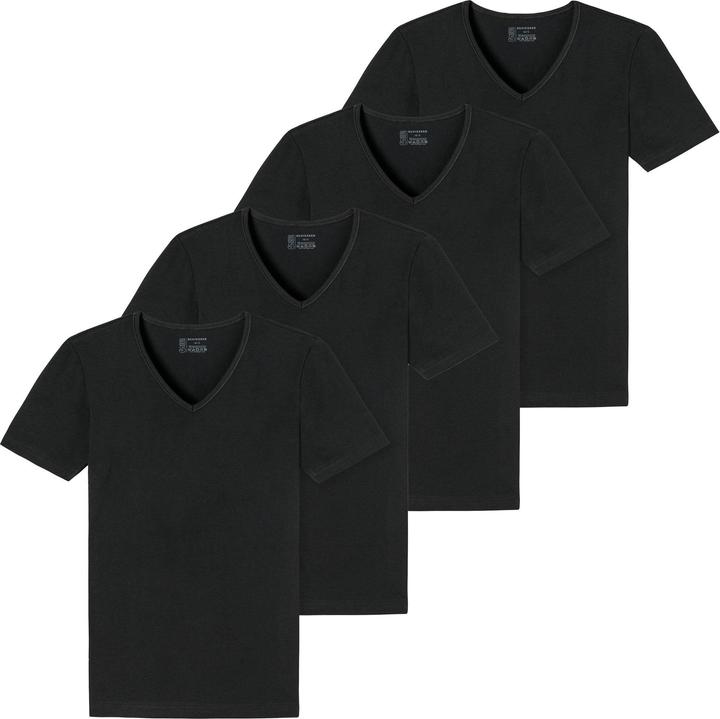 Schiesser T-Shirt Casual Bequem sitzend 2PACK T-shirt (XL)