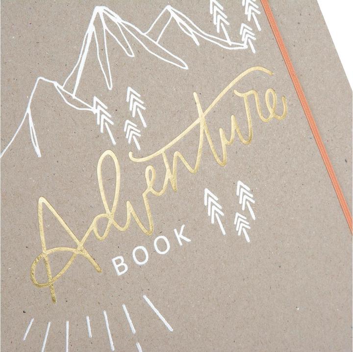 Actual product image Goldbuch Ring binder Adventure Brown (18.5 x 23 cm, 1 Piece)