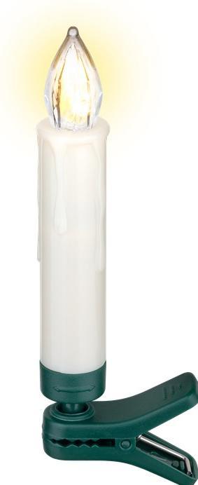 Image du produit Goobay 10 kabellose LED-Weihnachtsbaumkerzen (10 x)