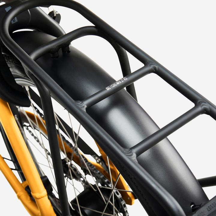 Image du produit Btwin Vélo cargo électrique biporteur F900E BOX jaune