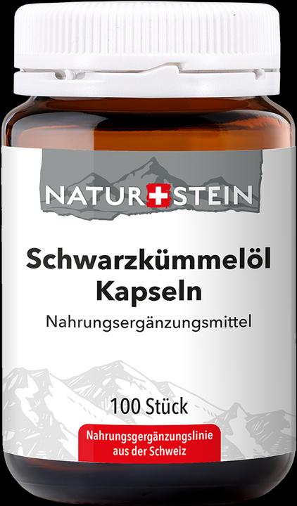 Naturstein Schwarzkümmelöl (100 Stück, Kapseln, 173 g)