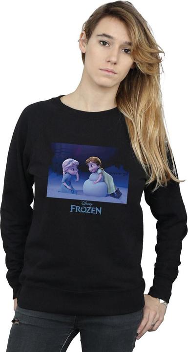 Actual product image Disney Womens/Ladies Frozen Build A Snowman Sweatshirt (XXL)