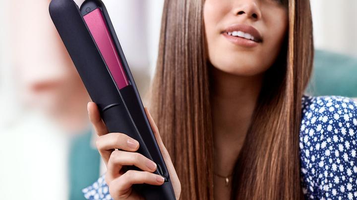 Actual product image Philips StraightCare Essential Straightening tongs ThermoProtect BHS375 / 00 (Straightening iron)