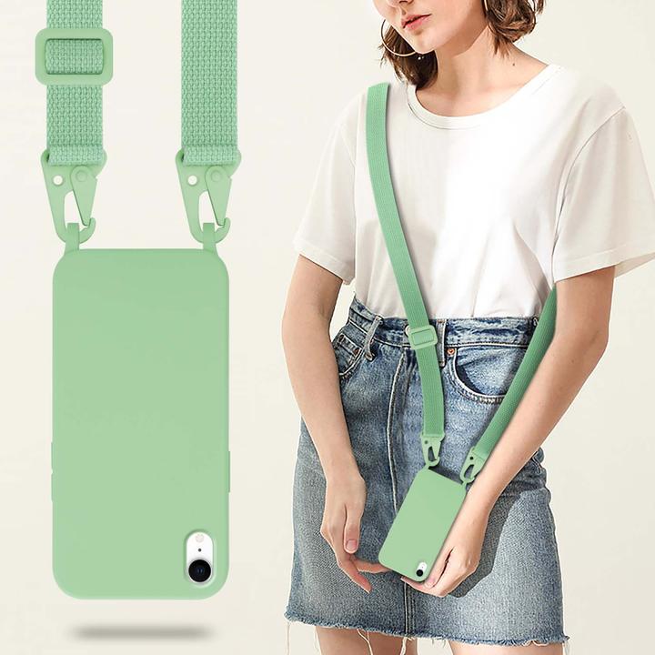 Produktbild Cadorabo TPU Cover Handy Kette Liquid (Apple iPhone XR)