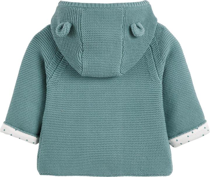 Actual product image La Redoute Collections Cardigan with hood (86)