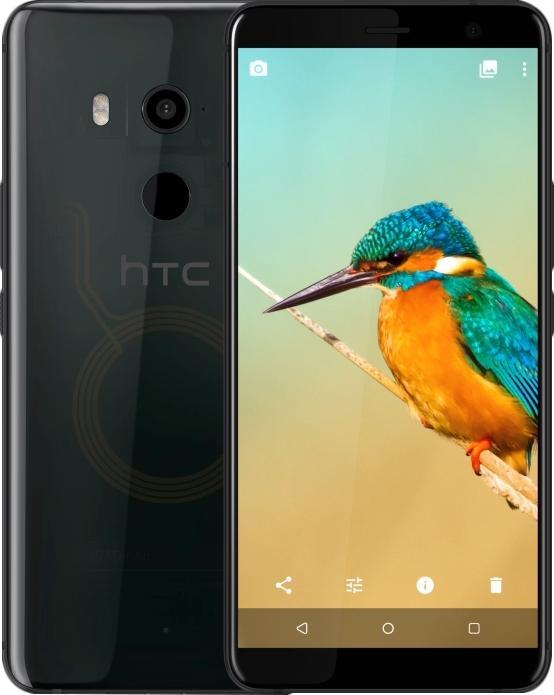 Actual product image HTC U11+ (128 GB, Ceramic Black, 6", Hybrid Dual SIM, 12 Mpx, 4G)