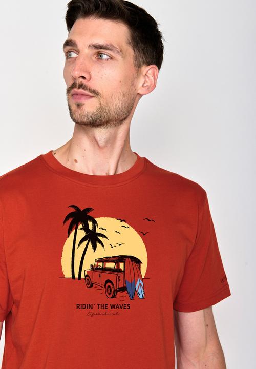 Produktbild Greenbomb Nature Car Surf Fusion T-Shirt (L)