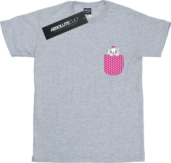 Disney Aristocats Marie Chest TShirt (L)