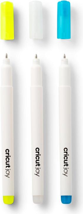 Actual product image Cricut Joy Opaque Gel pens 3-pack 10 White Blue Yellow (P)