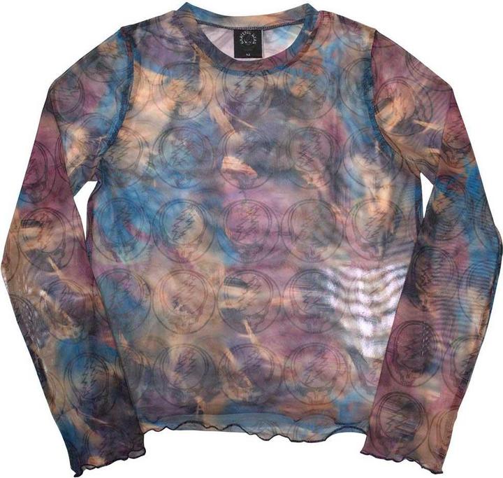 Grateful Dead Stealy Kurzes Top Langärmlig