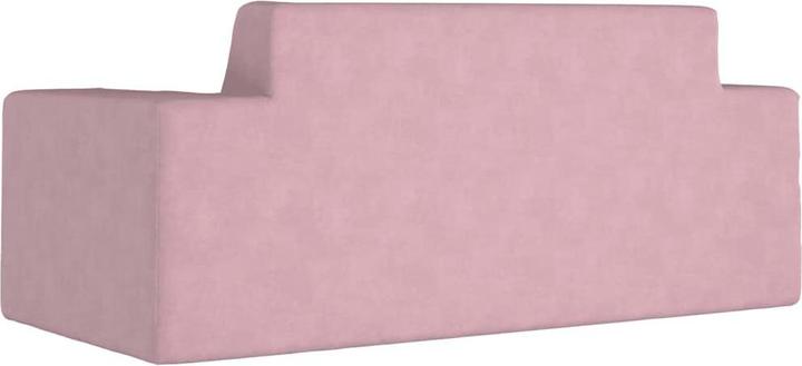 Image du produit VidaXL Canapé enfant 2 places Rose Doux en peluche (Canapé pour enfants)