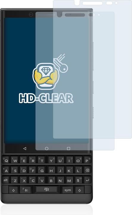 Actual product image BROTECT Screen Protector Clear (2 Piece, KEY2)