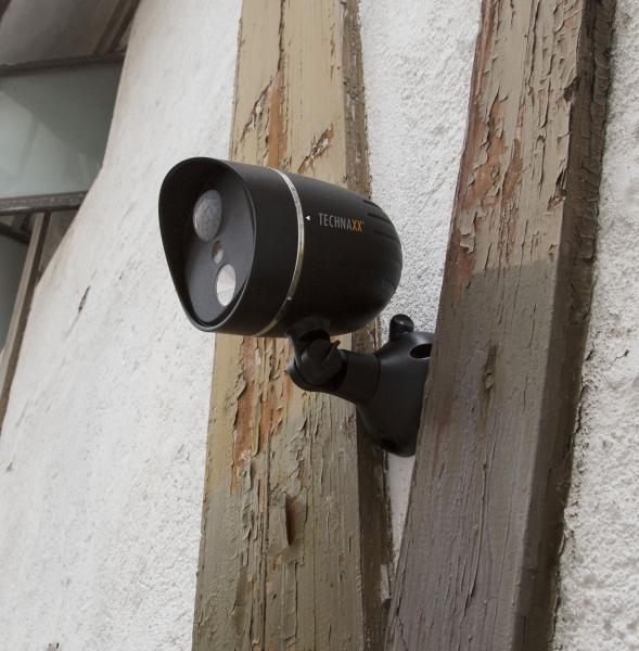 Productafbeelding Technaxx Bewakingscamera HD-buitencamera met LED-lamp TX 106 (1280 x 720 pixels)