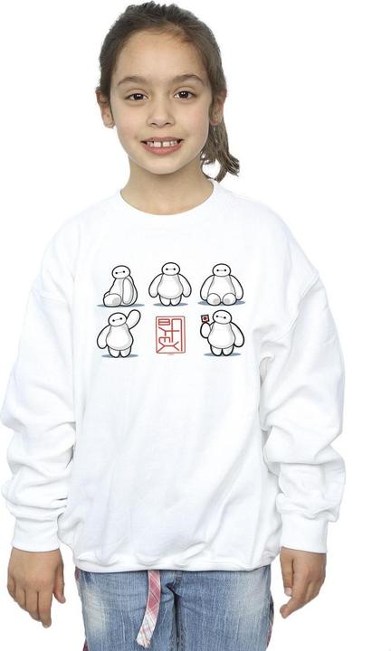 Image du produit Disney - Sweat BIG HERO BAYMAX MANY POSES - Fille (116)
