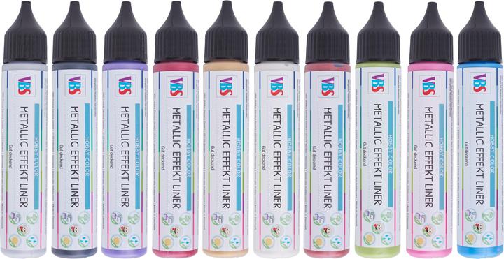 Produktbild VBS Metallic Effekt Liner, 28ml (Kupfer, 28 ml)
