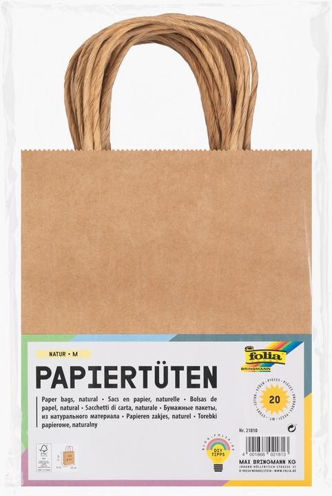 Actual product image Folia carrier bags (Gift bag, 20 x)