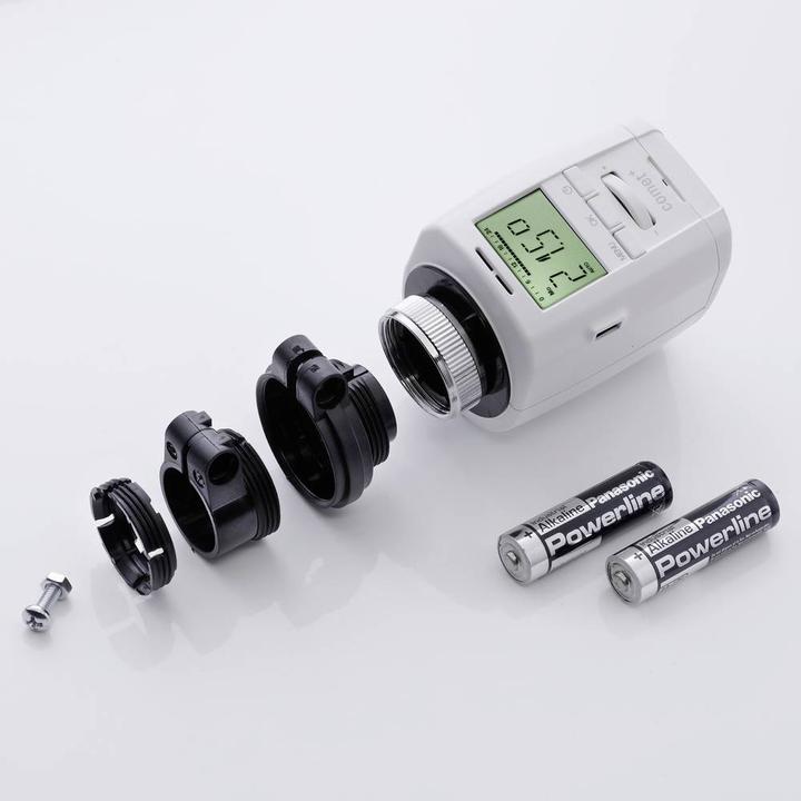Actual product image Eurotronic 3er Set Heizkörperthermostat