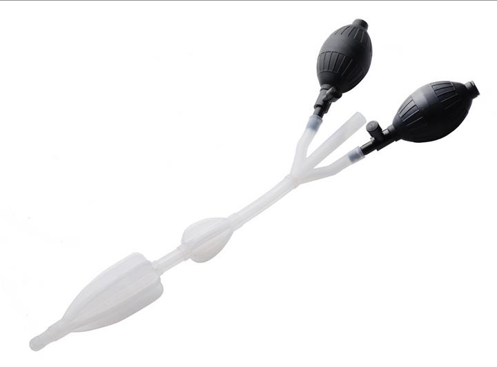 Image du produit XR Brands Silicone Anal Catheter With Bulbs