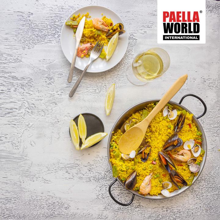 Produktbild All'Grill Paella-Pfanne Stahl poliert Ø 70 cm (70 cm, Paella Pfanne, Stahl)
