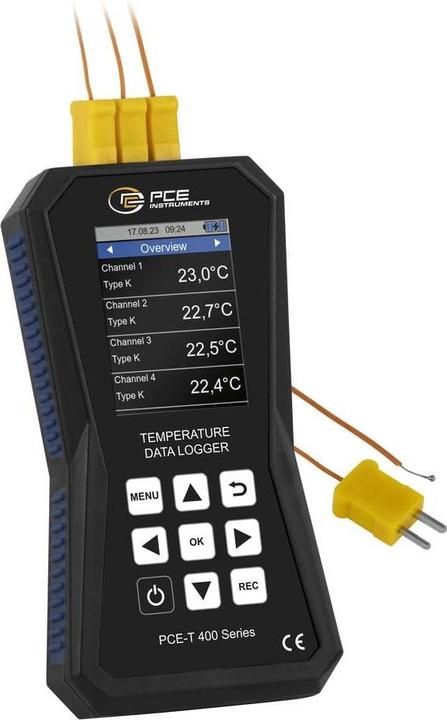 Image du produit PCE Instruments PCE-T 420 Enregistreur de données de température PCE-T 420 Grandeur de mesure Température (Thermomètres)