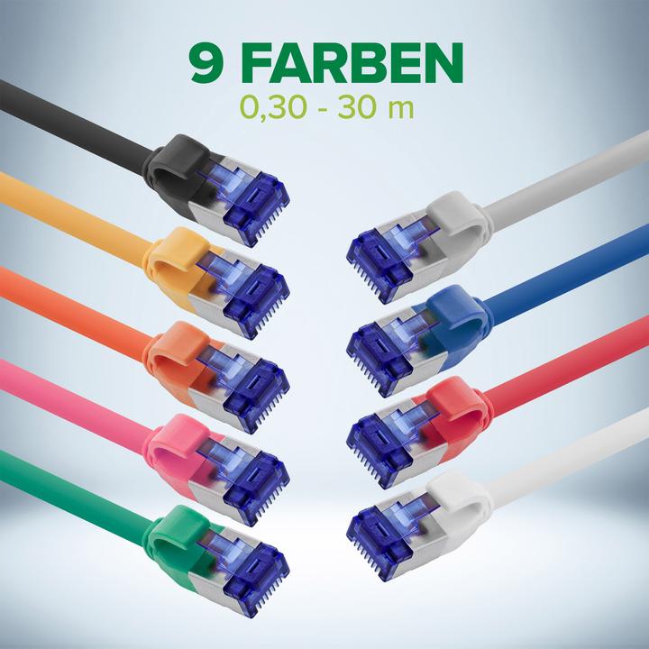 Produktbild InLine Patchkabel Slim (S/FTP, CAT6a, 3 m)