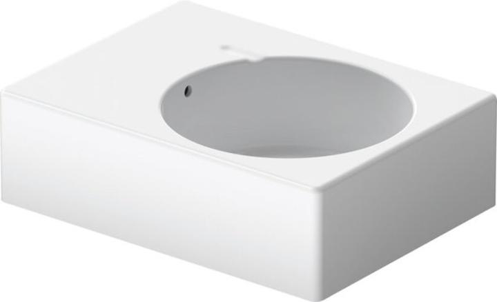Actual product image Duravit Universal bowl SCOLA m ÜL HLB 615x460mm 1 HL Be right white (460 mm, 615 mm)