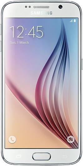 Samsung Galaxy S6 (32 GB, White, 5.10", Single SIM, 16 Mpx, 4G)