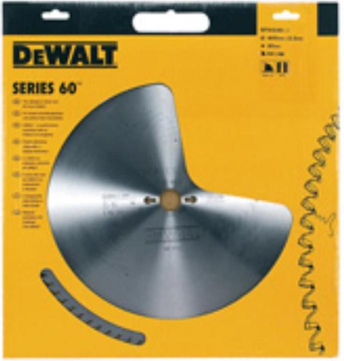 Actual product image DeWalt Stationary circular saw blade universal DT4340 cross sections